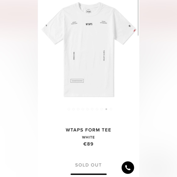 WTAPS FORMS TEE - Picture 4 of 4